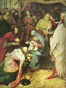 Pieter Bruegel konungarnas tillbedjan Spain oil painting artist